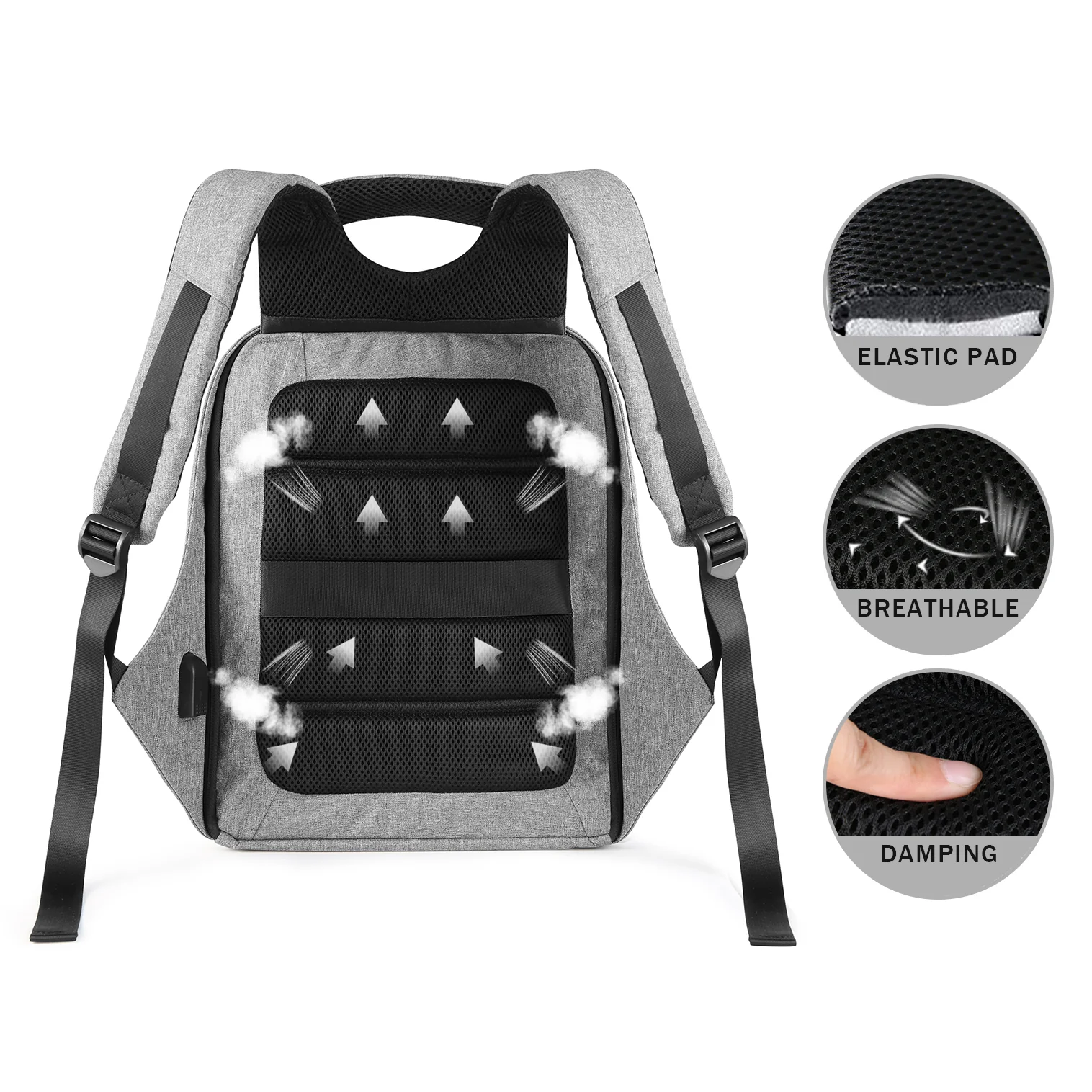 Raddy Multi-function Backpack | Ham Radio Accessories Laptop | Waterproof | for HF Transceiver Xiegu Icom Yaesu - Image 12