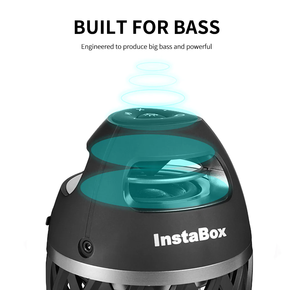 InstaBox FS18 Firestarter LED Flame Speaker Bluetooth 4.2 [DISCONTINUED] - Image 5