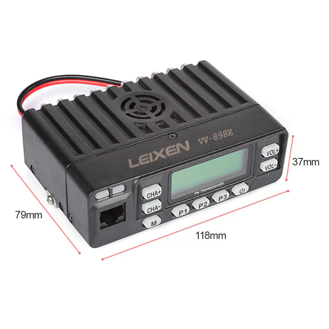 Leixen VV-898 Dual-Band Car Radio | with Cable [DISCONTINUED] - Image 4