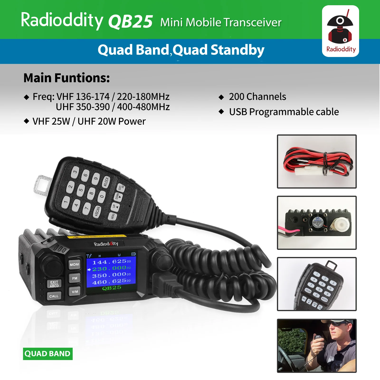 QB25 Quad Band Quad-standby [OPEN BOX] - Image 6