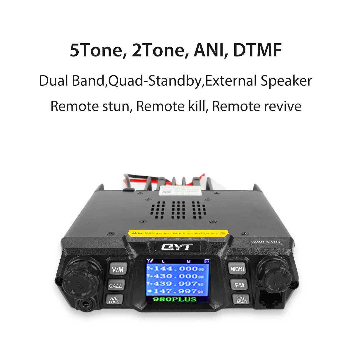 QYT KT-980 Plus [OPEN BOX] - Image 3