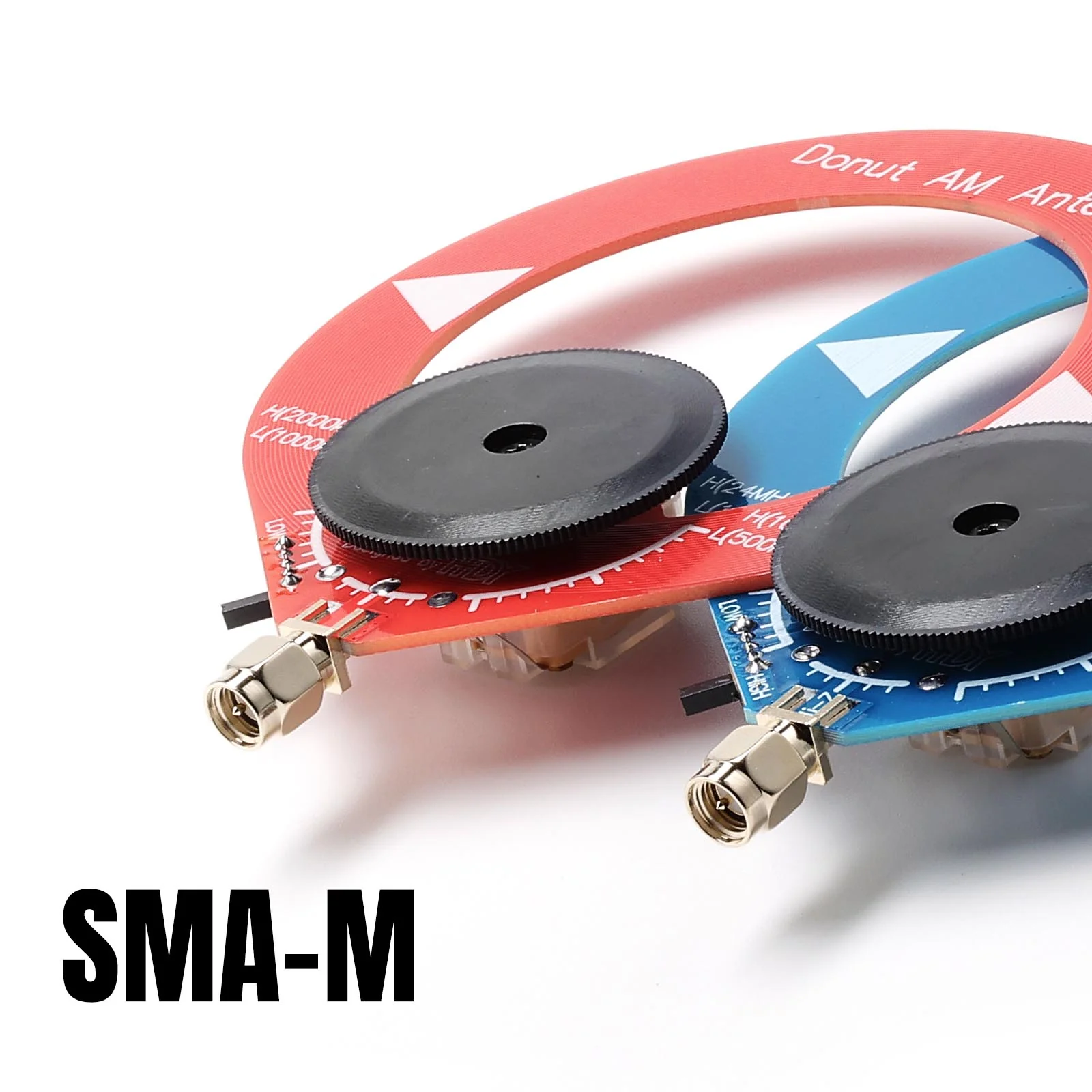 Raddy Donut MW SW Antenna | Portable Mini Loop | MW (500kHz-2000kHz) & SW (4MHz-24MHz) | SMA-Male | For Malahit DSP1/DSP2 - Image 2