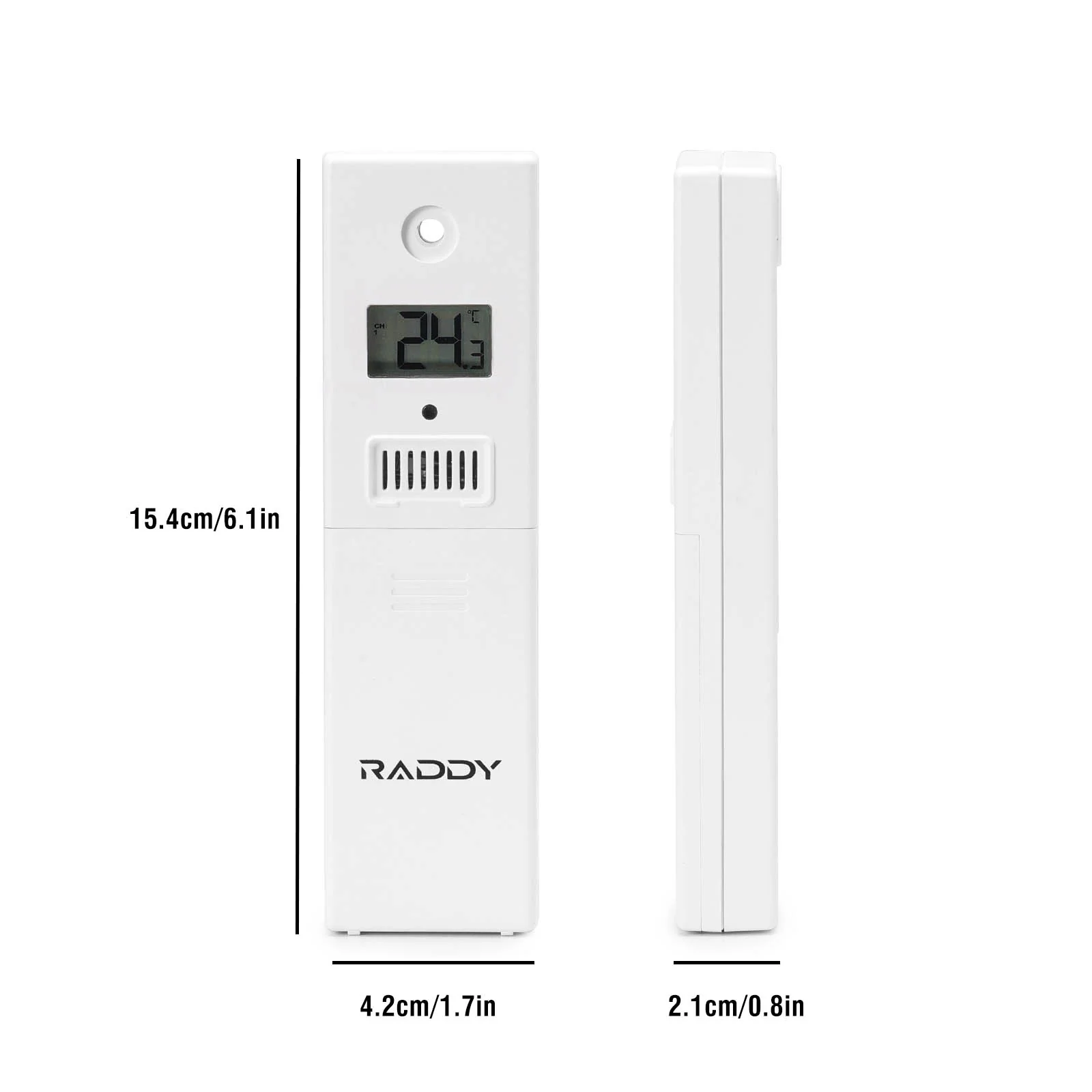 Raddy R6 Remote Sensor ｜For VP7 Wi-Fi/WF-120C/WF-120P Weather Station - Image 4