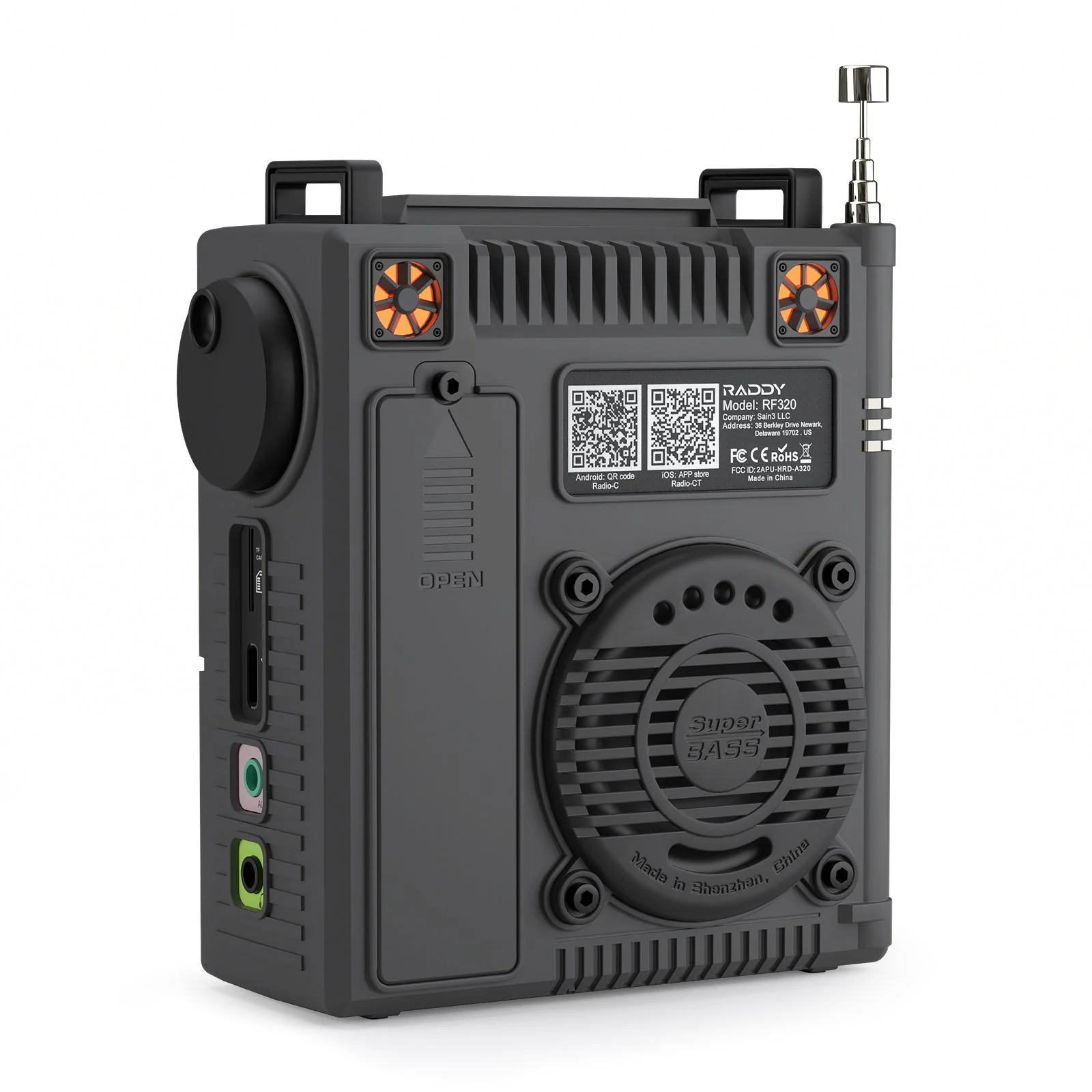 Raddy RF320 Shortwave Radio [OPEN BOX] - Image 3