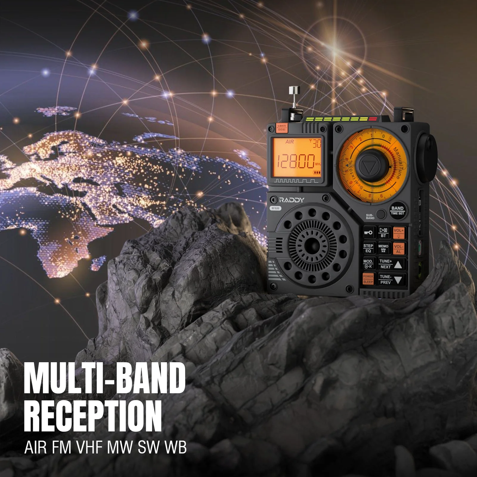 Raddy RF320 Shortwave Radio [OPEN BOX] - Image 8