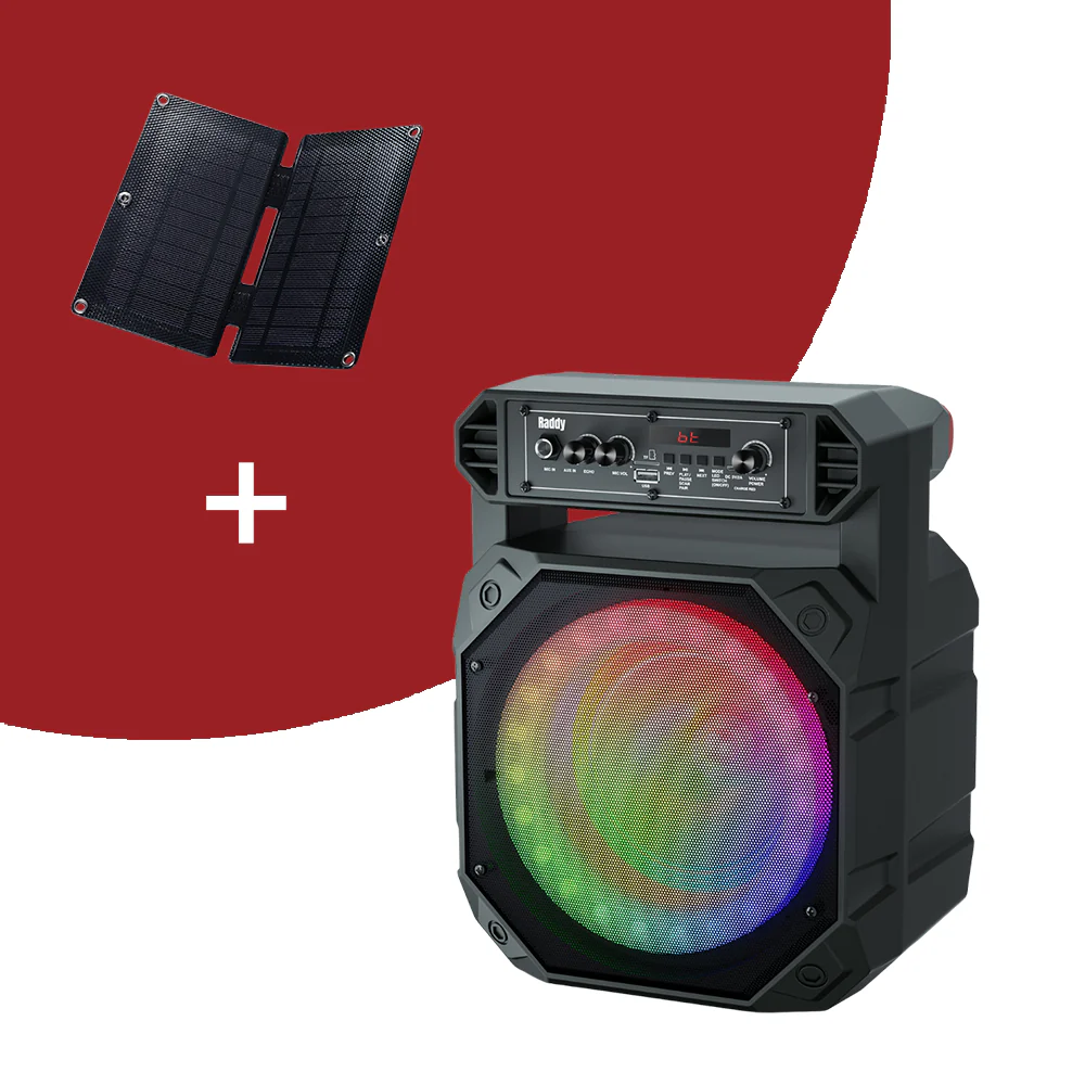 Raddy RS68 Portable Karaoke Machine | Rechargeable Bluetooth Speaker | Wireless Microphone [DISCONTINUED] - Image 9