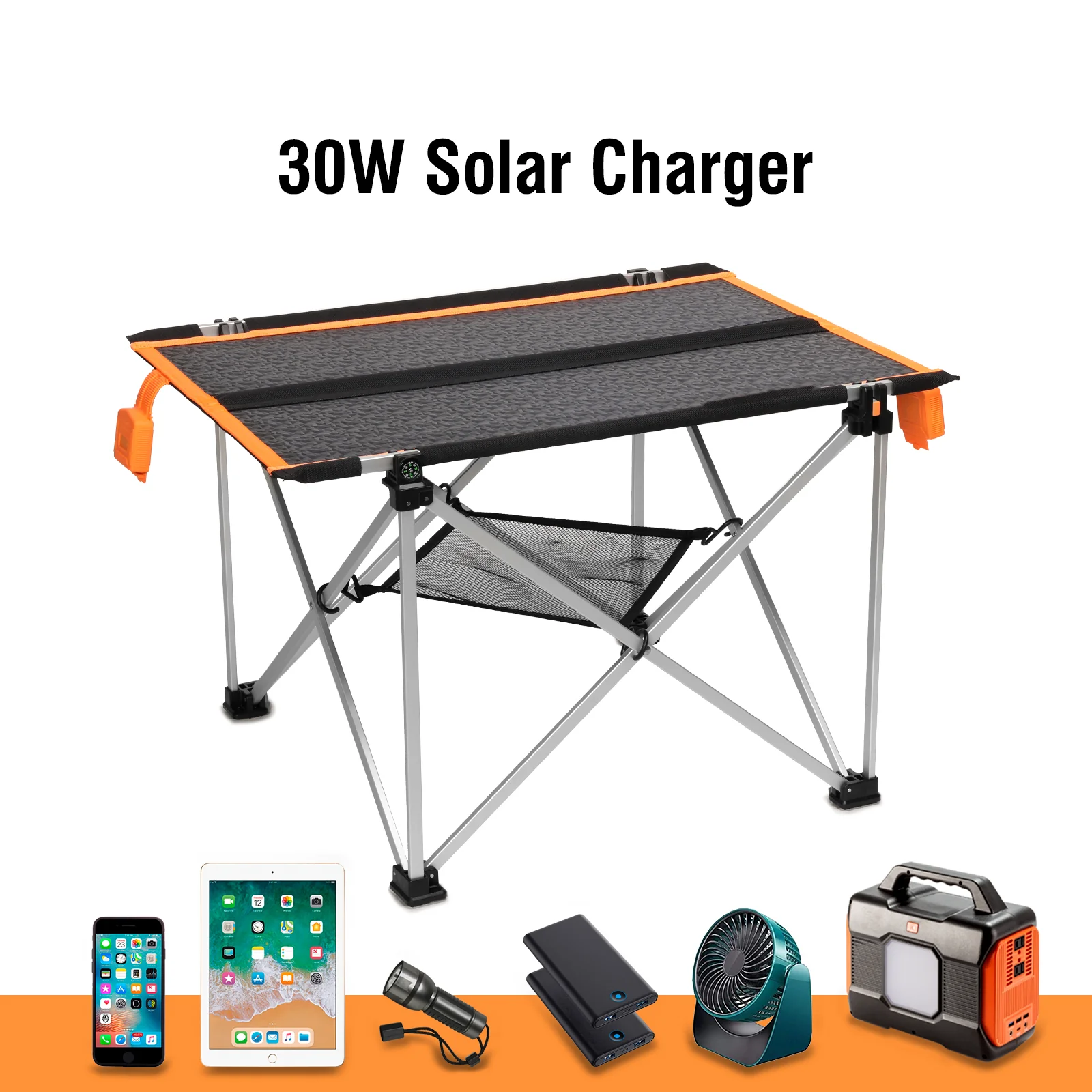 Raddy ST30 30W Solar Camp Table | Foldable | IP65 Waterproof | Portable Solar Panel Charger [DISCONTINUED] - Image 4