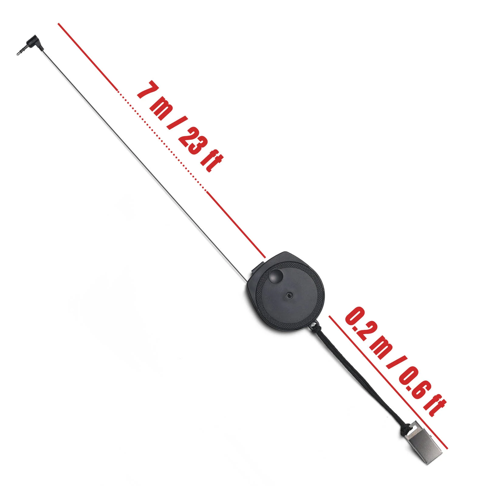 Raddy SW002 Reel Antenna | 23.6ft | Shortwave/FM | Increase Signal Reception | Compatible with all SW Radio, RF919,DSP2, RF320 - Image 2