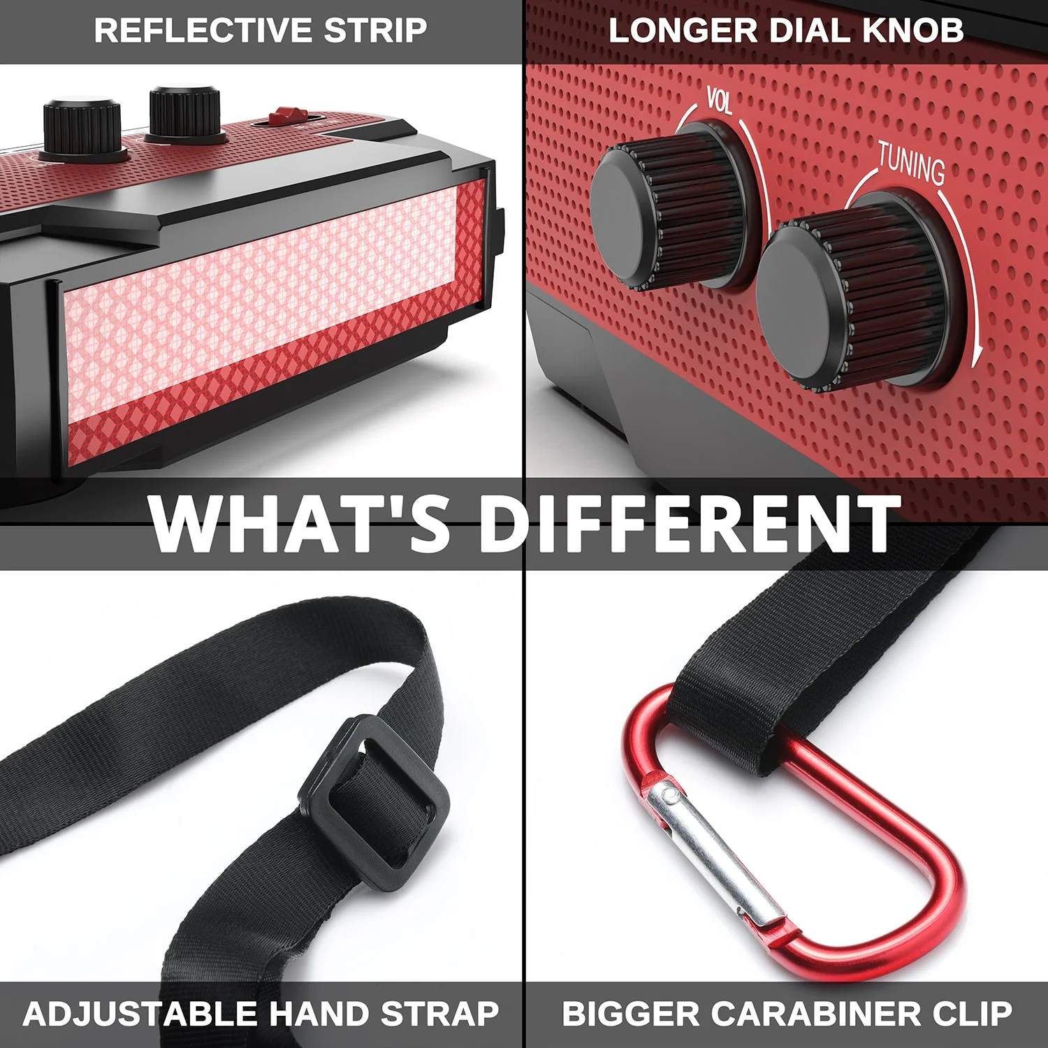 Raddy SW3 Emergency Radio | 5000mAh | Hand Crank | Solar-Powered | FM/AM [DISCONTINUED] - Image 11