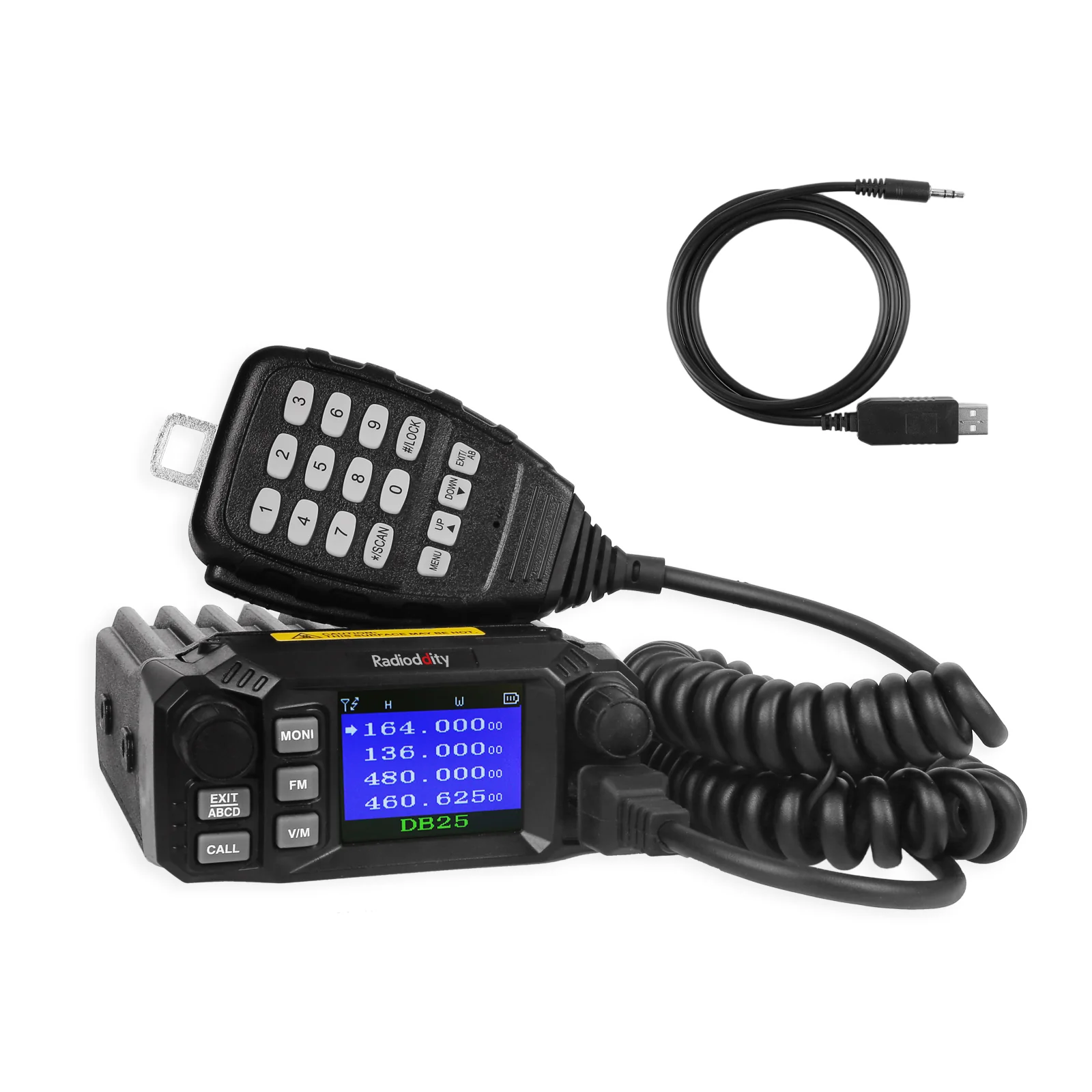 DB25 Dual Band Quad-standby Mobile Radio 25W/10W [DISCONTINUED]