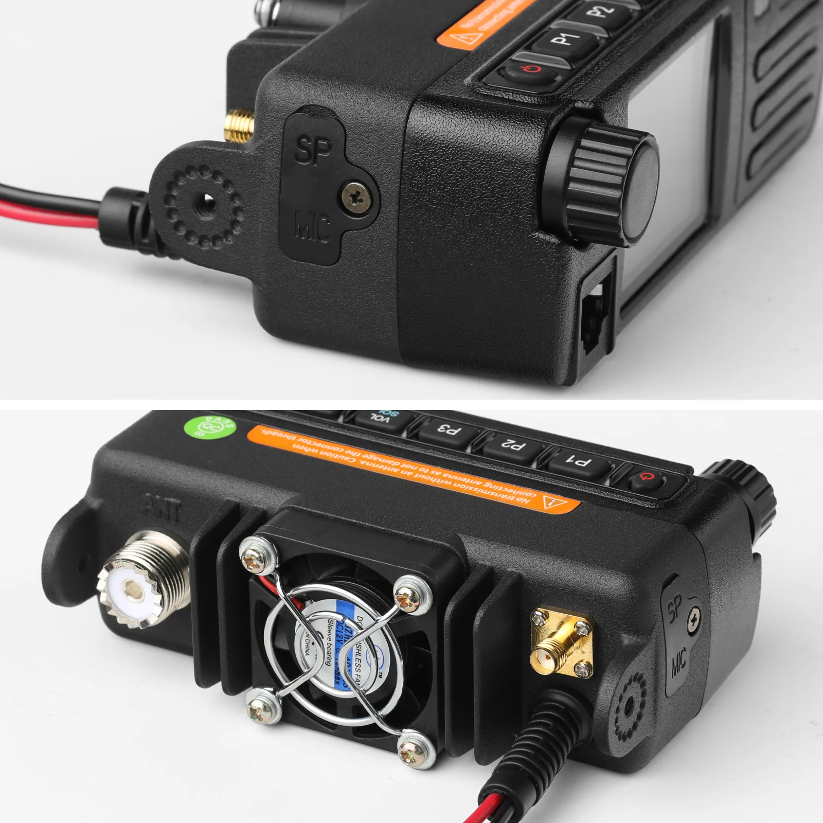 Radioddity DB25-D Mini Mobile Radio | 20W | Analog & Digital DMR | VHF & UHF Dual Band | GPS / APRS | SMS | Color Screen | 500000 Contacts - Image 4