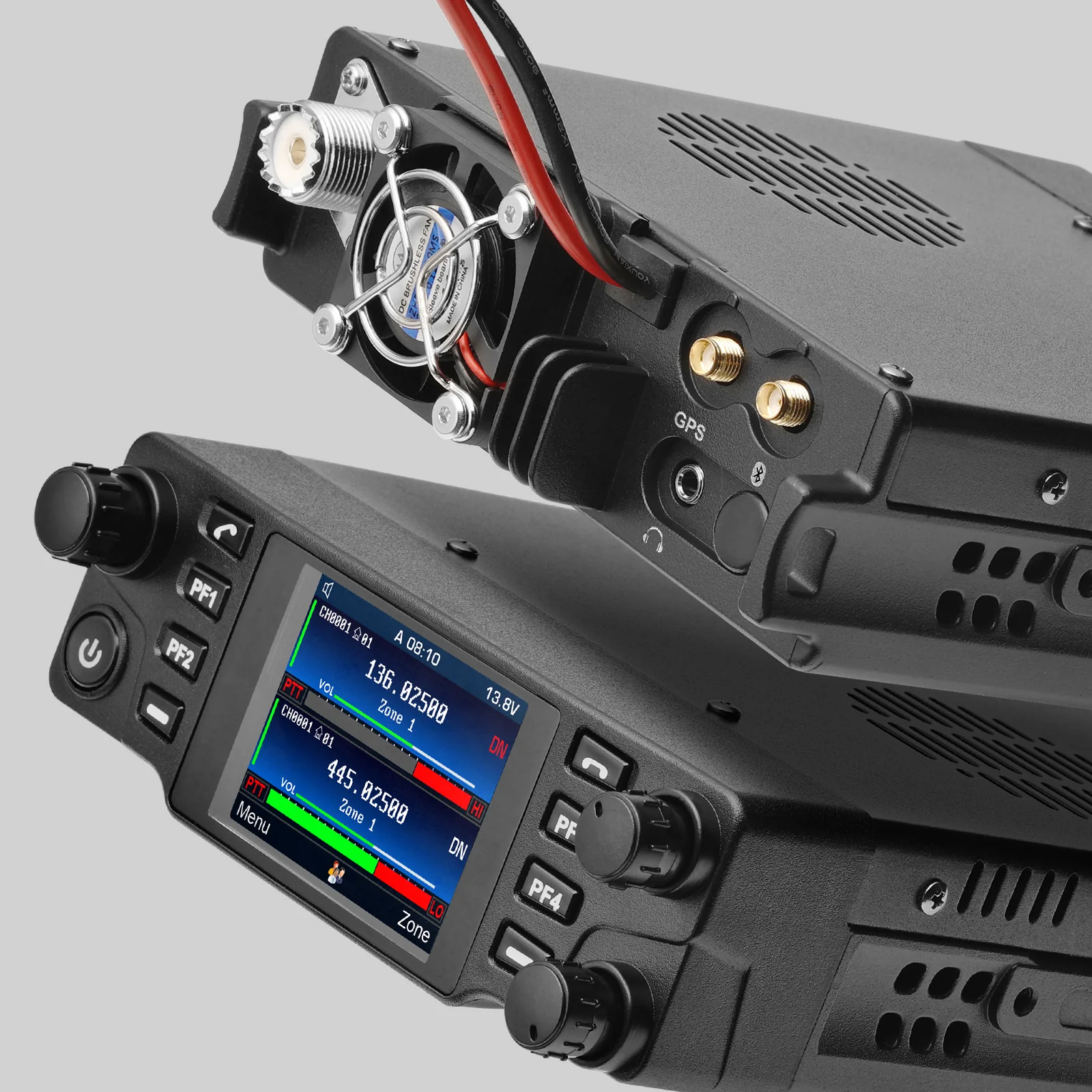 Radioddity DB40-D DMR Mobile Radio | 40W | Analog & Digital | VHF & UHF | GPS & APRS | Cross-band Repeat | Bluetooth 5.0 | 500K Contacts | 10 DIY Keys - Image 3