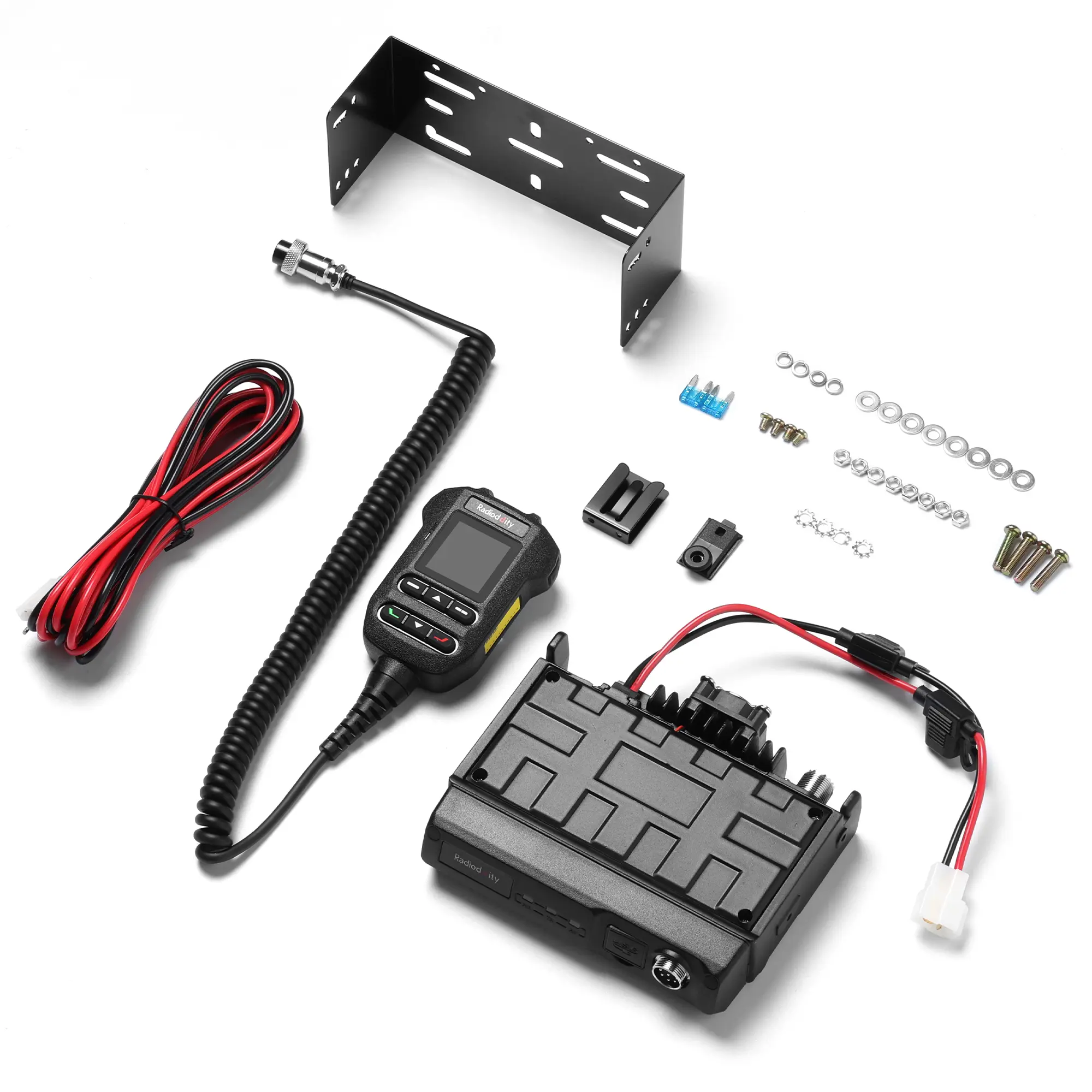 Radioddity DB50-B Mini Mobile Radio | 50W | GPS & APRS | Multi-band TX & RX | Bluetooth KISS TNC & APP Program | All-in-one MIC with Display - Image 17
