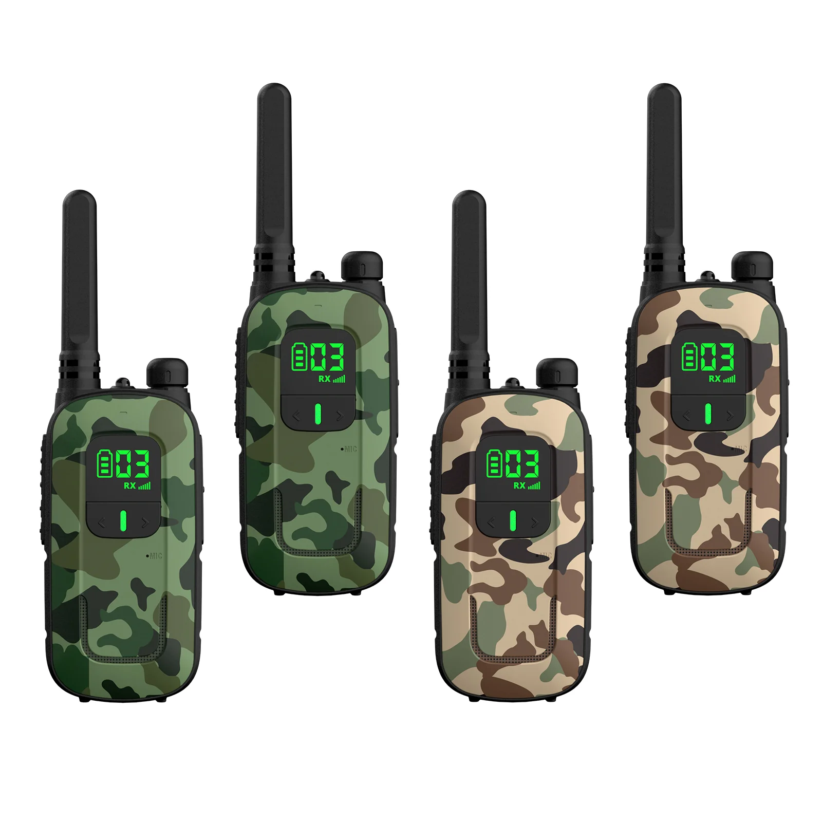 Radioddity FS-T3/PR-T3 [4 Packs]  | License-free | USB Charging | Flashlight | VOX - Image 13