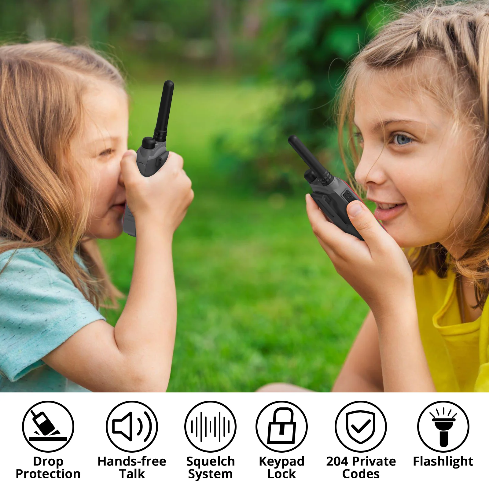 Radioddity FS-T3/PR-T3 [4 Packs]  | License-free | USB Charging | Flashlight | VOX - Image 6