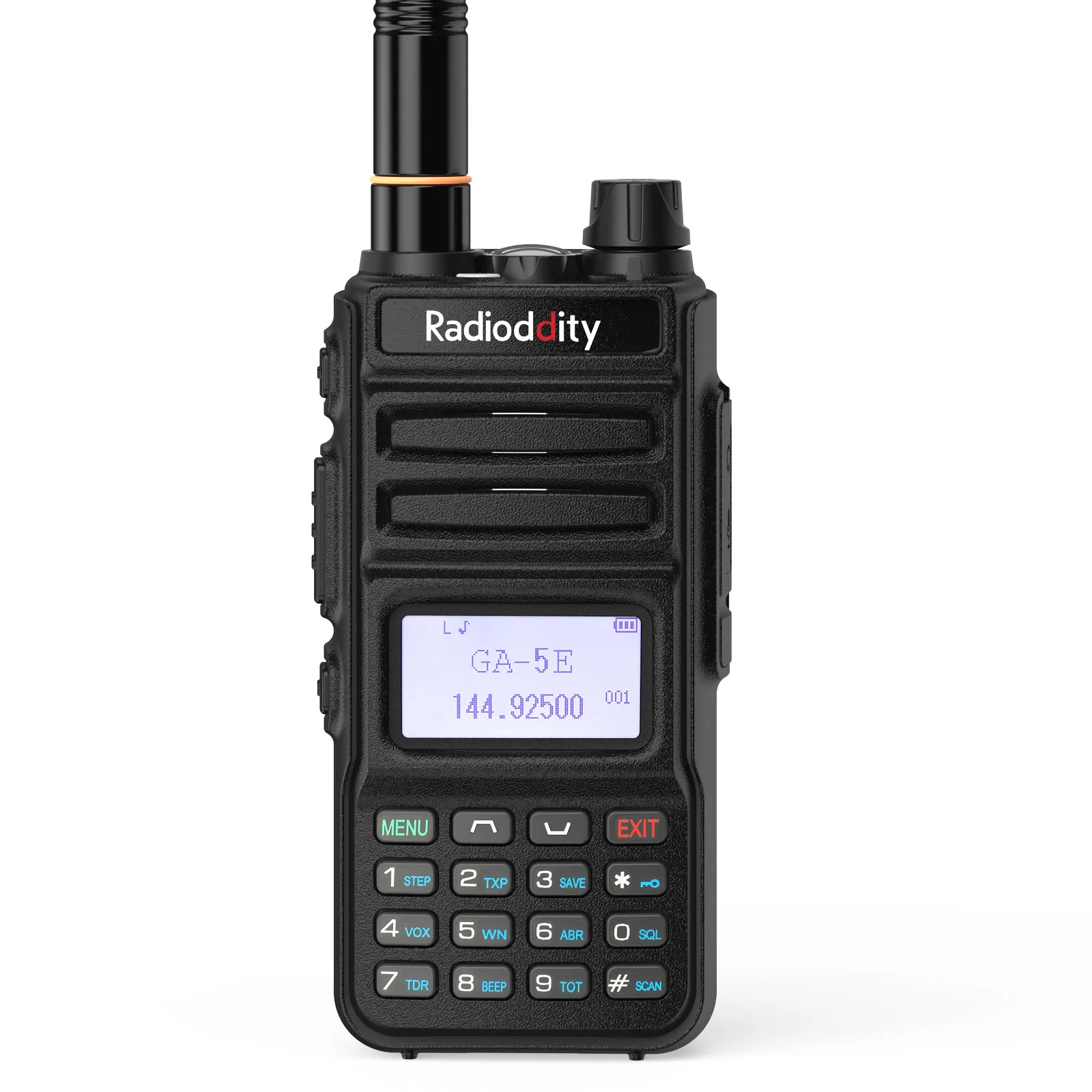 Radioddity GA-5E Radio | Dual Band | 5W Analog | USB-C | SYNC Display | EU Frequency Range