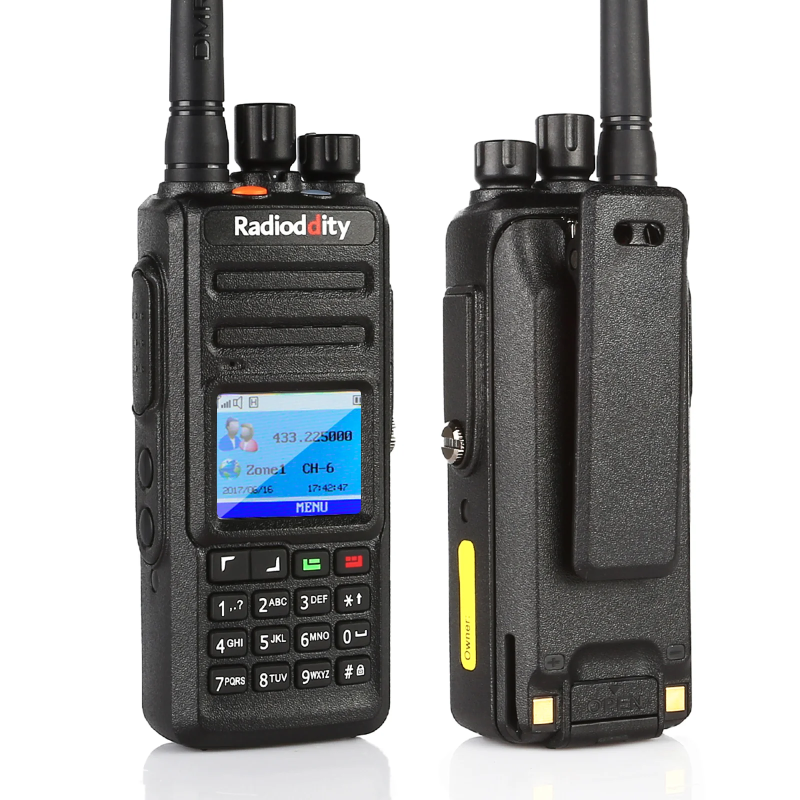Radioddity GD-55 Plus | UHF DMR | 2800mA | 10/4W | Waterproof | Record [DISCONTINUED] - Image 6