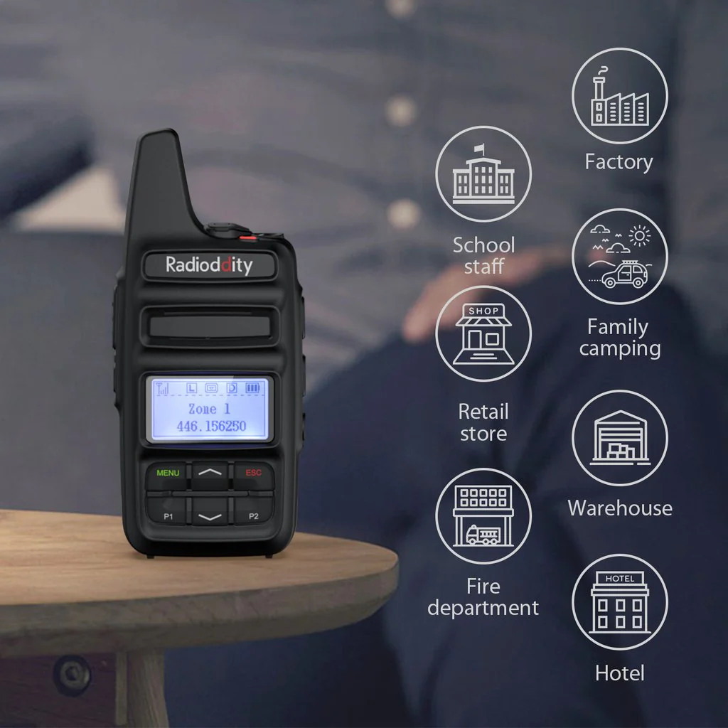 Radioddity GD-73A/E | DMR | UHF/PMR | USB Program & Charge | 3600mAh | SMS | Hotspot Use [DISCONTINUED] - Image 12