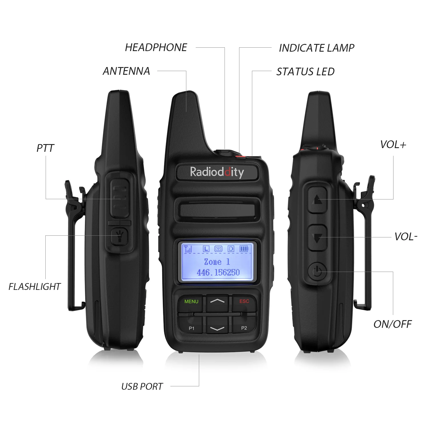 Radioddity GD-73A [OPEN BOX] - Image 4