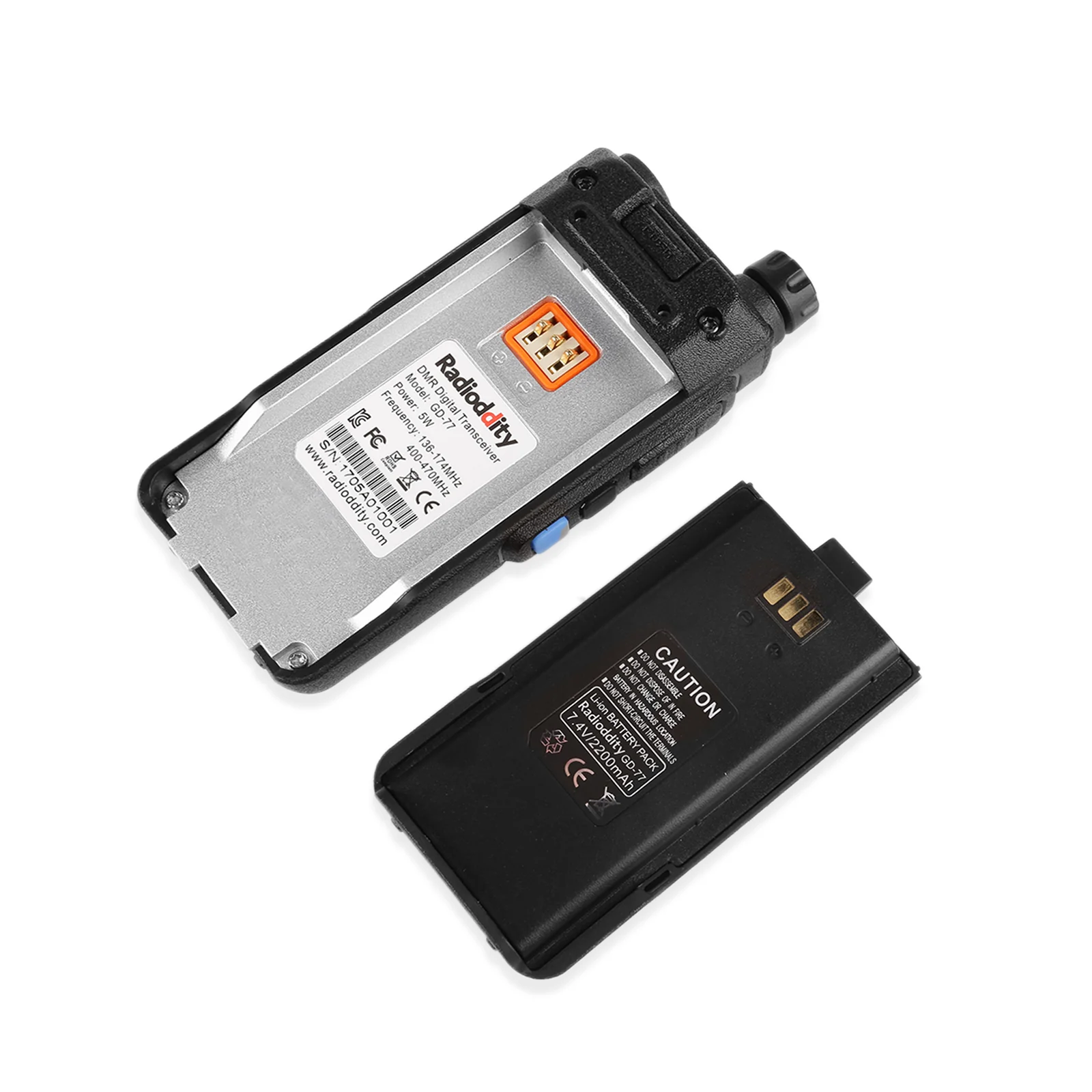 GD-77 DMR +Programming Cable + Extra Battery [DISCONTINUED] - Image 6