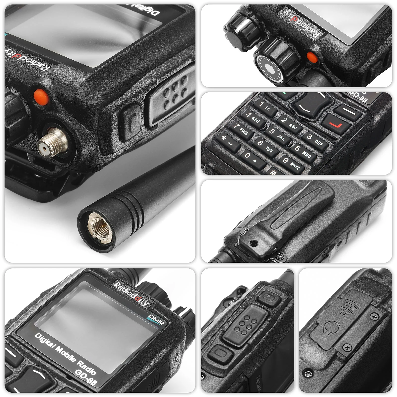 Radioddity GD-88 DMR Radio | Max 7W | Analog & Digital | VHF & UHF | GPS / APRS | Cross-band Repeat | SFR | 300K - Image 6
