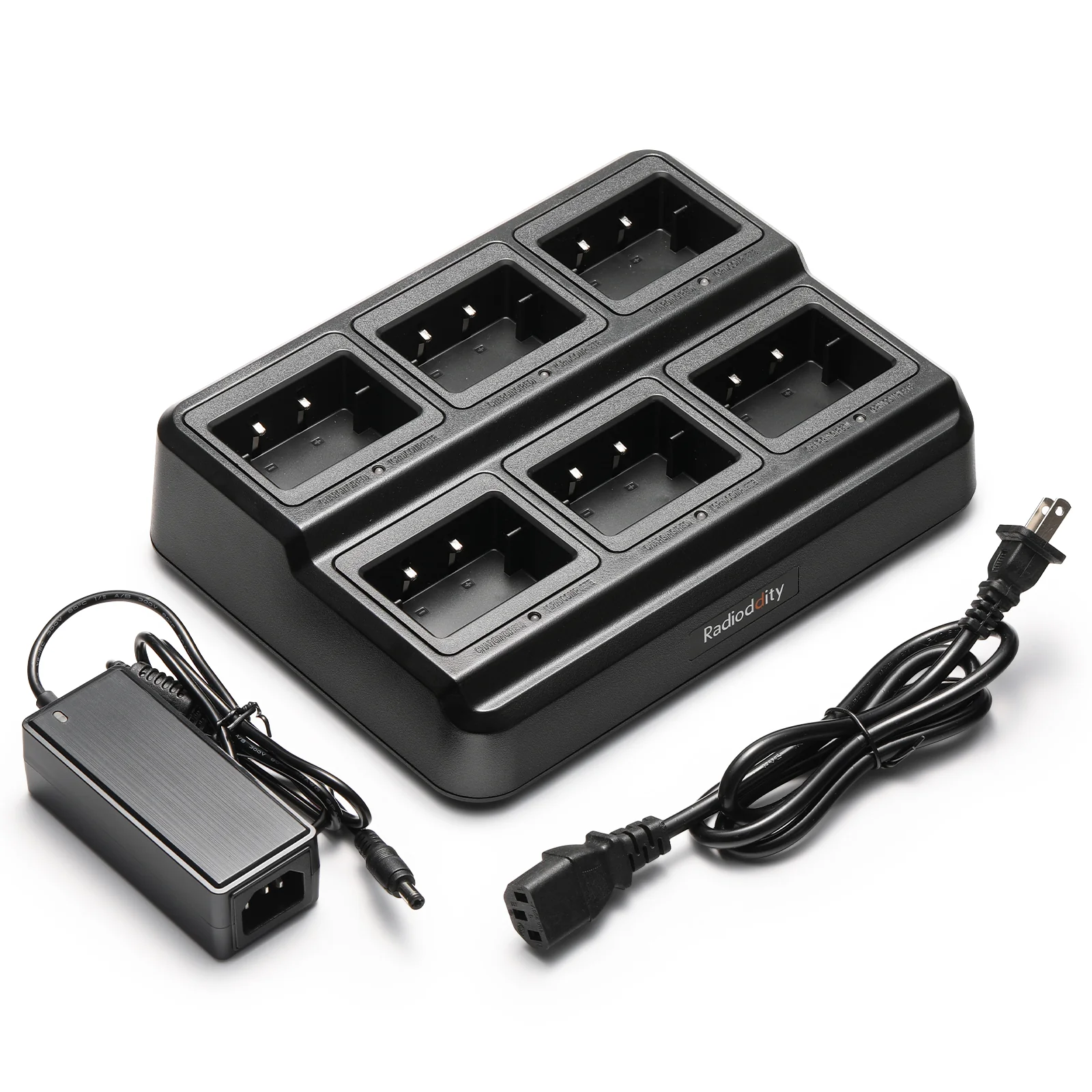 Radioddity GM-30 Six-Way Charger | Multi-Unit Charger Station | Bulk Charger - Image 8