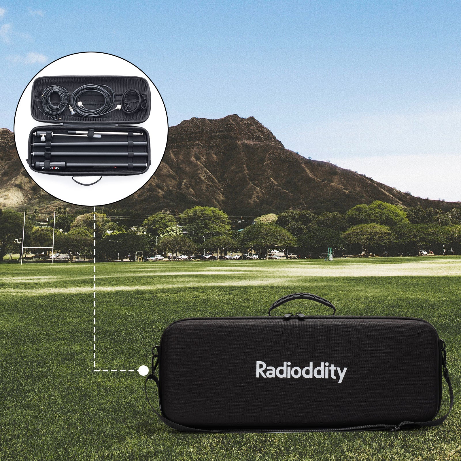 Radioddity HF-009 Portable HF Antenna | 6-60M | 5-50MHZ | SWR 1-1.5 | Quick-Tuning | Weatherproof Build - Image 6
