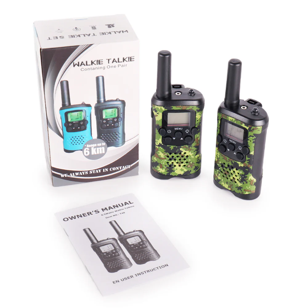 Radioddity JJ-220 Mini Walkie Talkies for Kids [1 Pair] [DISCONTINUED] - Image 7