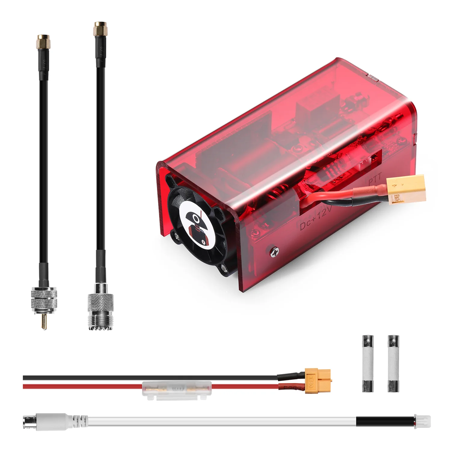 Radioddity PAX100 RF Power Amplifier | 100W | Portable | Plug and Play | for Xiegu G90 X5105 [DISCONTINUED] - Image 6