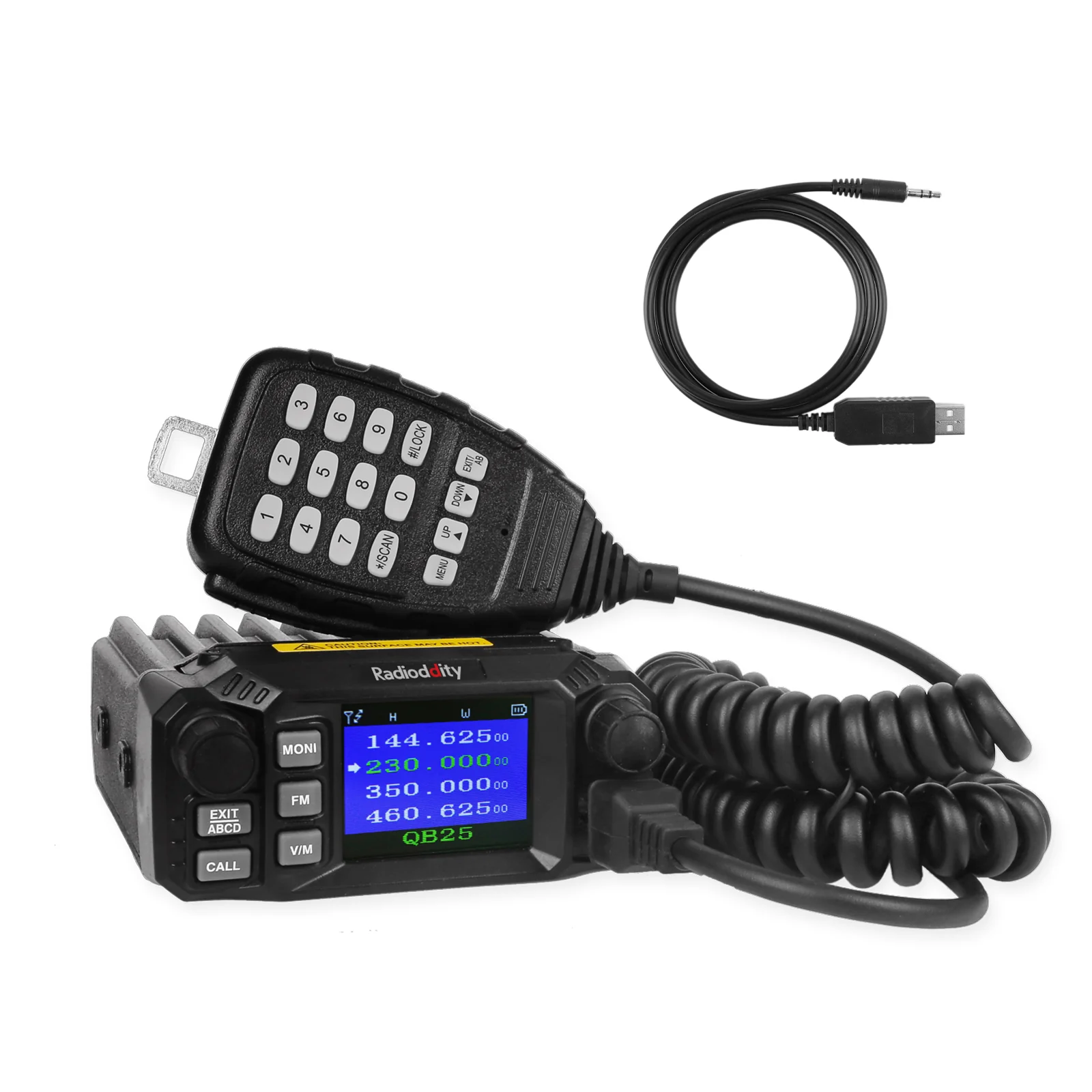QB25 Quad Band Quad-standby Mini Mobile Radio+ Cable [DISCONTINUED]
