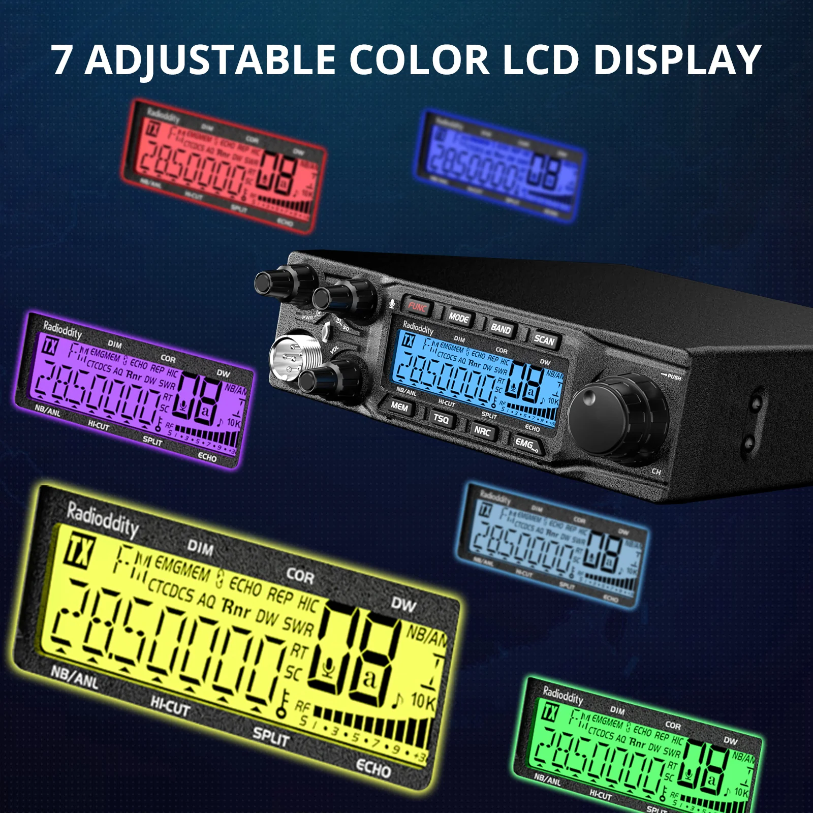 Radioddity QT80 10 Meter Radio [OPEN BOX] - Image 6