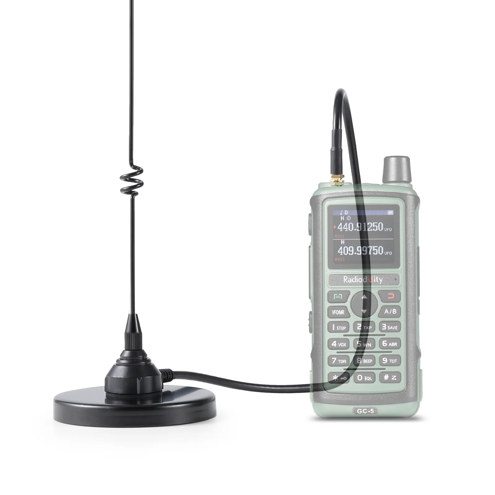 Radioddity RA-UV713 Antenna Kit | 20-Inch | VHF/UHF | SMA-F | Compatible with Handheld Radio - Image 2
