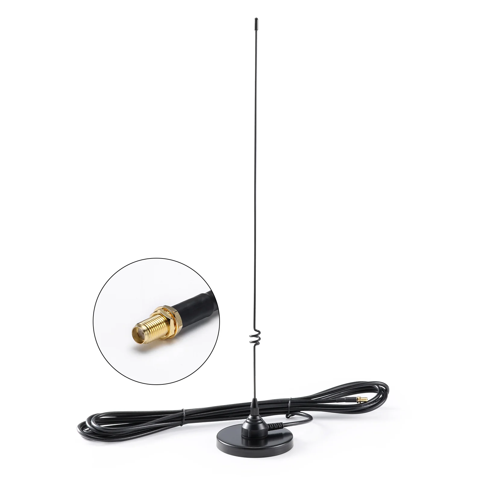 Radioddity RA-UV713 Antenna Kit | 20-Inch | VHF/UHF | SMA-F | Compatible with Handheld Radio - Image 3