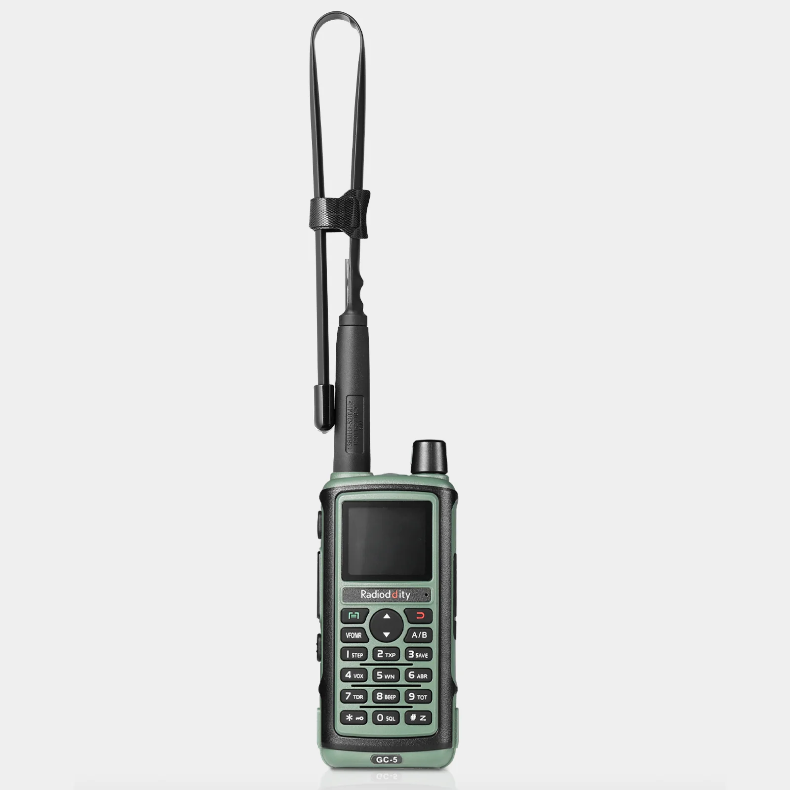 Radioddity RA10 High Gain Tactical Antenna | SMA-F | Dual Band VHF/UHF | 18.9“ Foldable Soft Whip - Image 4