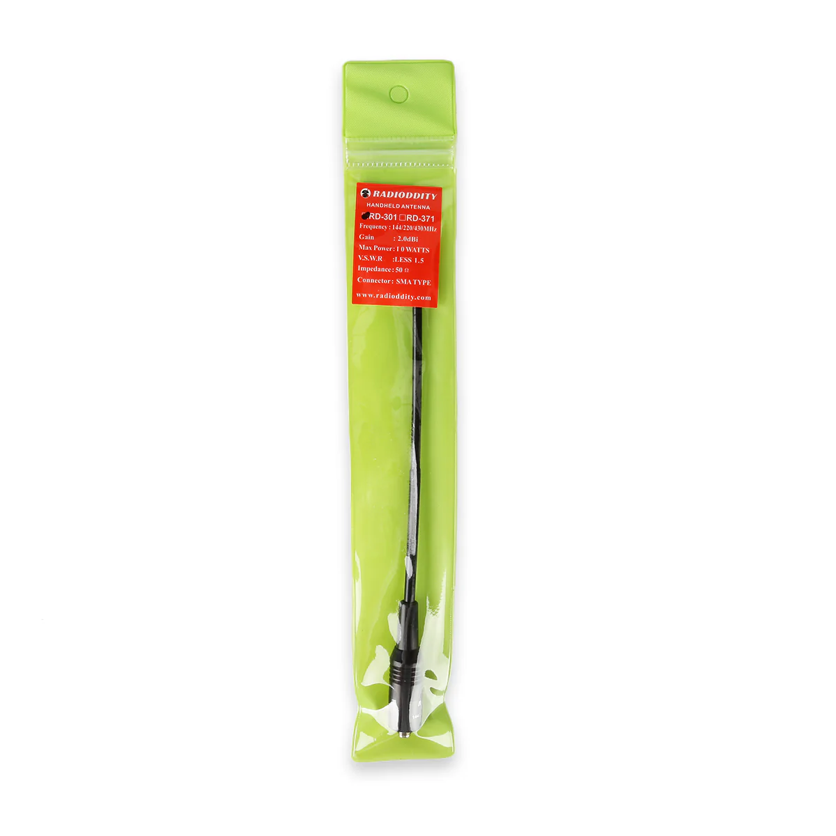 Radioddity RD-301 SMA-Female Triband Antenna 144-220-440Mhz HT 2M-1.25M-70CM [DISCONTINUED] - Image 6