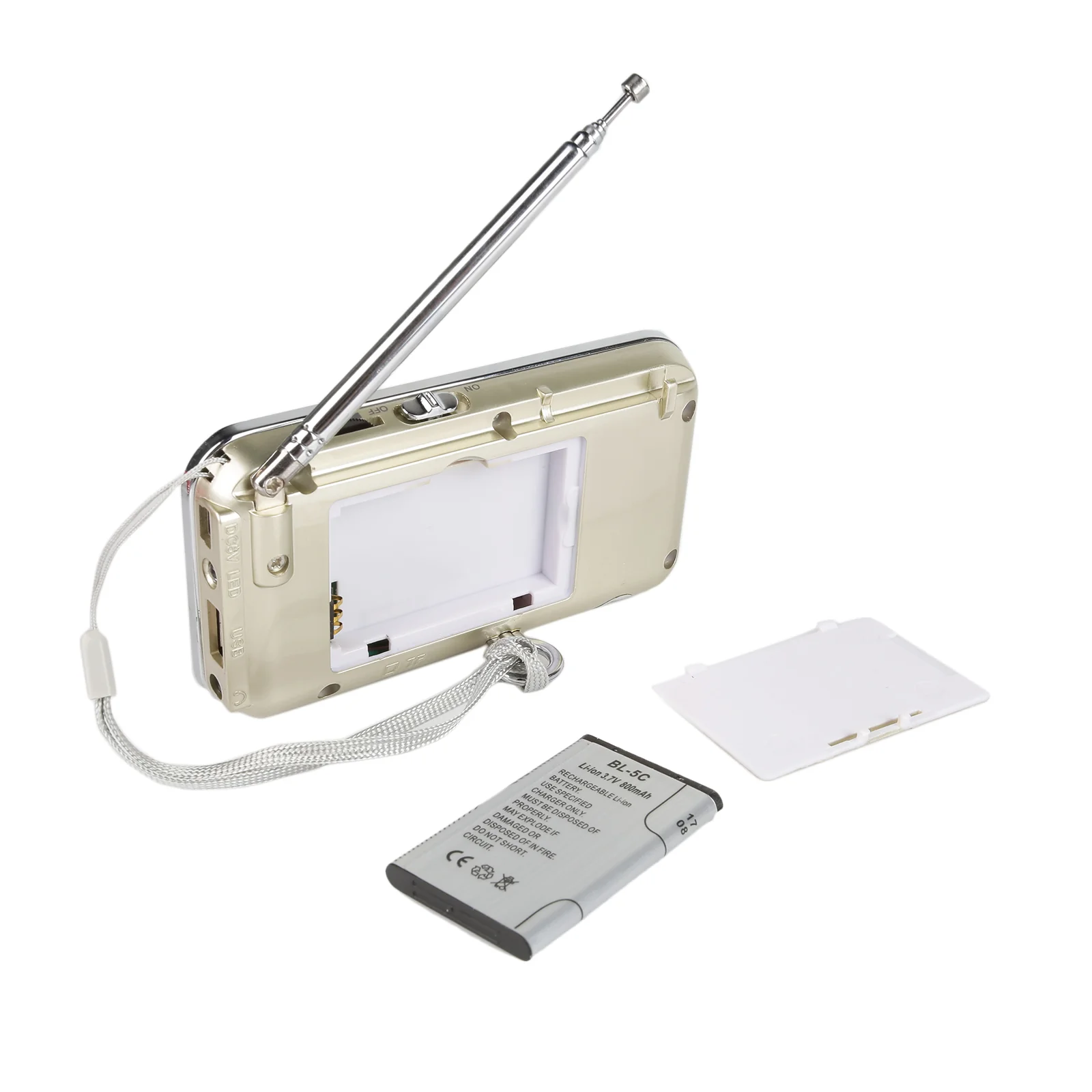RF23 Pocket AM FM Radio Mp3 Audio Music Player - Image 4