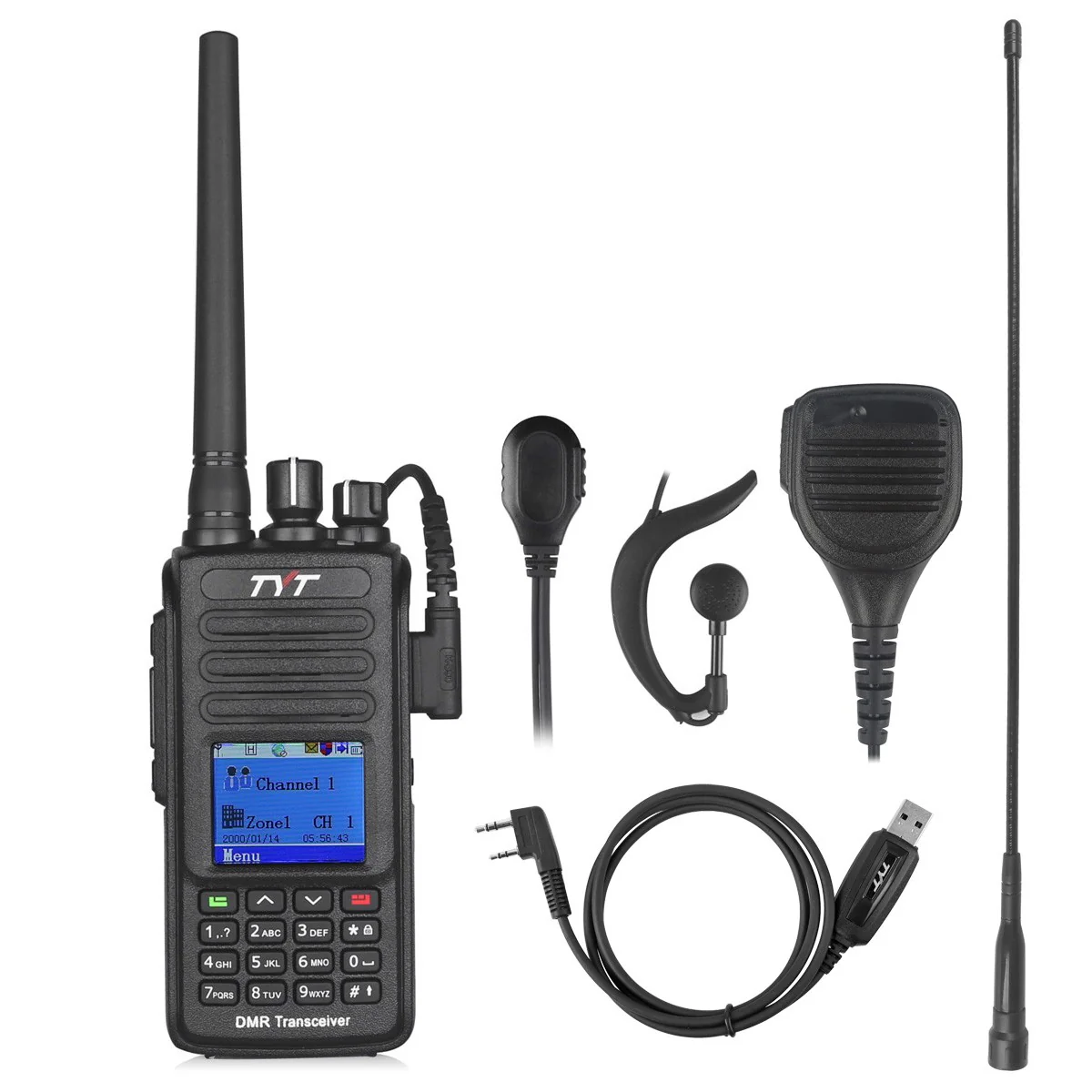TYT MD-390G Waterproof UHF DMR + GPS+ Remote Speaker [DISCONTINUED]
