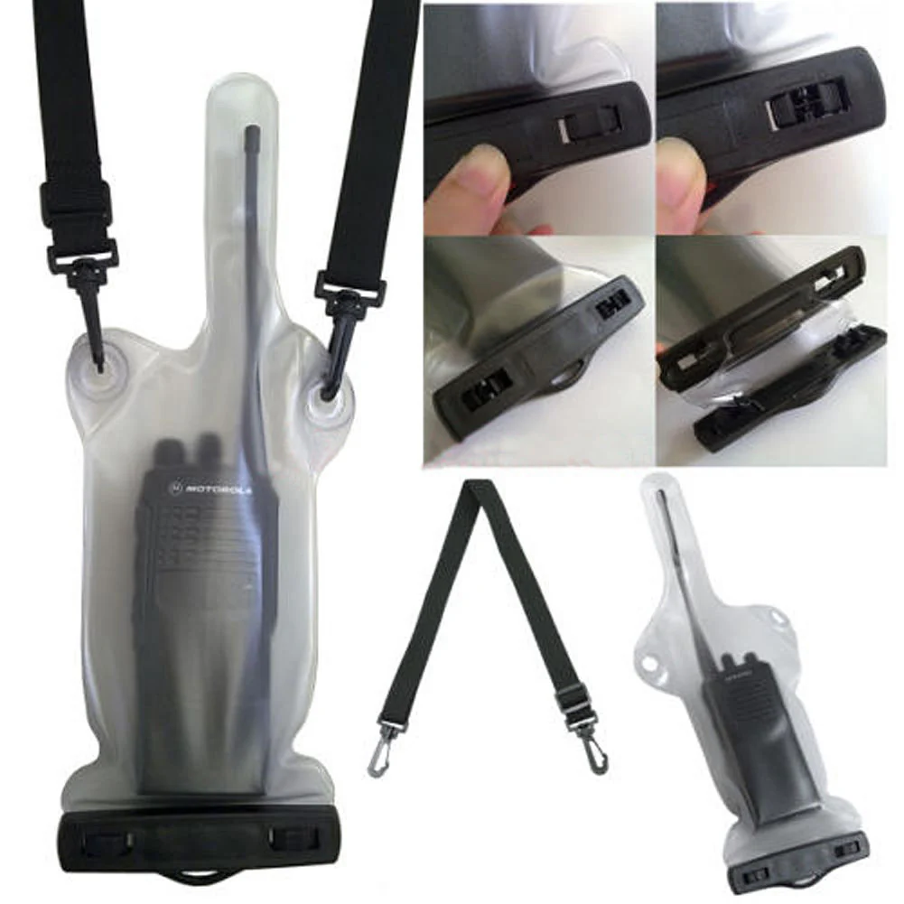 Waterproof Case Bag A For Motorolla Kenwood Baofeng TYT Walkie Talkie [DISCONTINUED] - Image 7