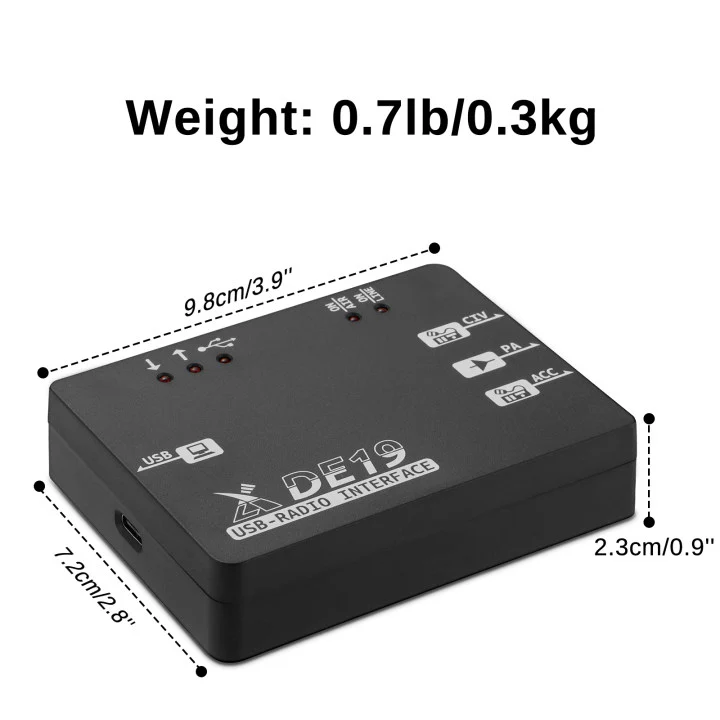 Xiegu DE-19 Data Interface Expansion Adapter | for PC Data Communication | G106 G90 X5105 XPA125B - Image 3