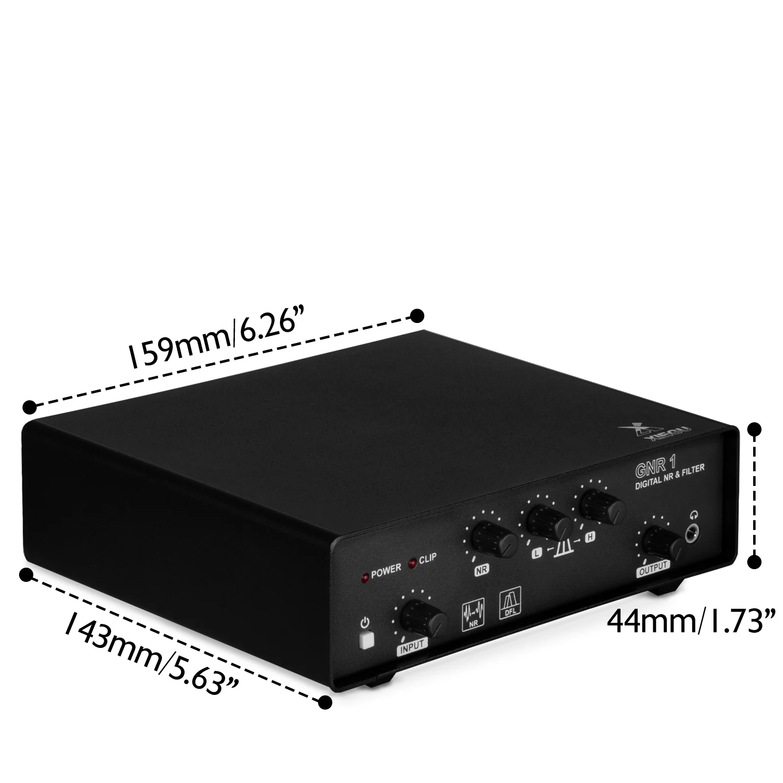 Xiegu GNR1 Digital Audio Noise Filter | Noise Reduction | 22dB | Knob Control - Image 5