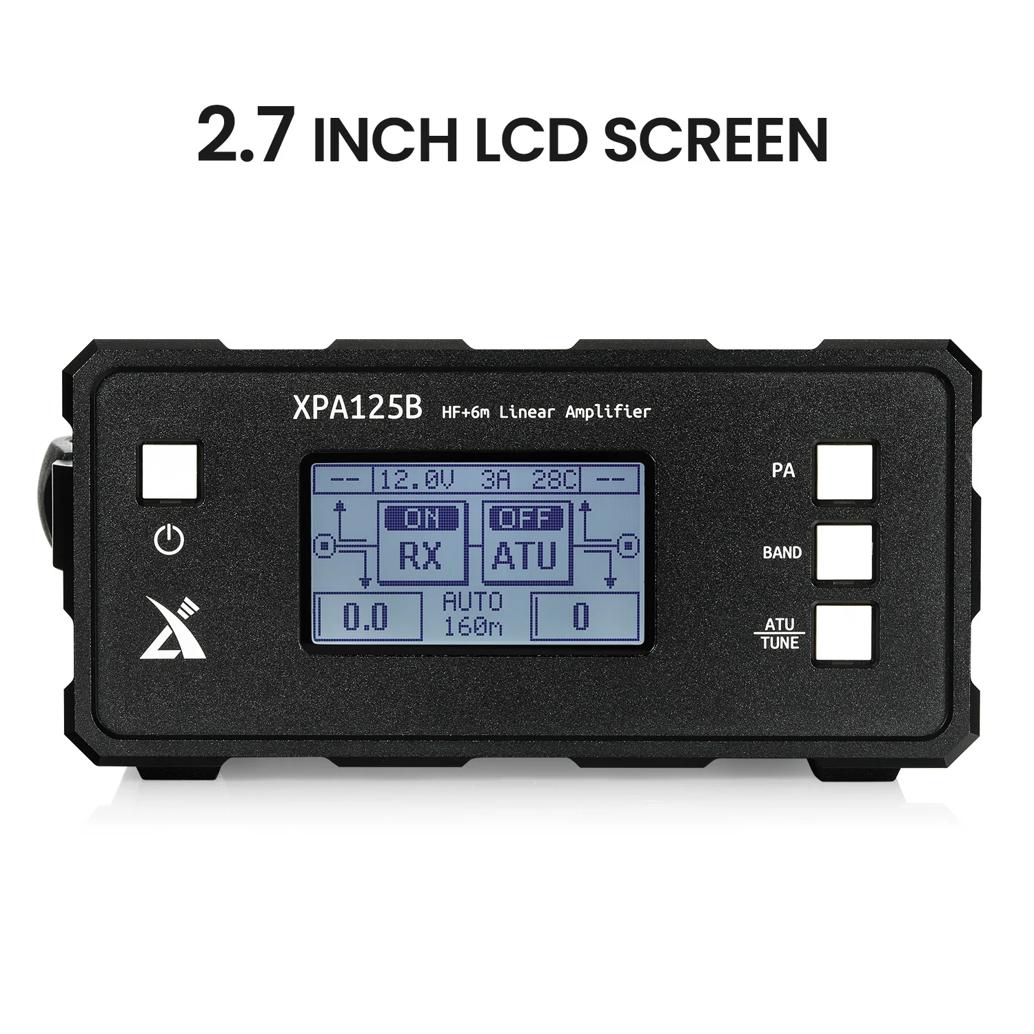 Xiegu XPA125B | 100W Power Amplifier | Auto Antenna Tuner | Large Display Screen - Image 3